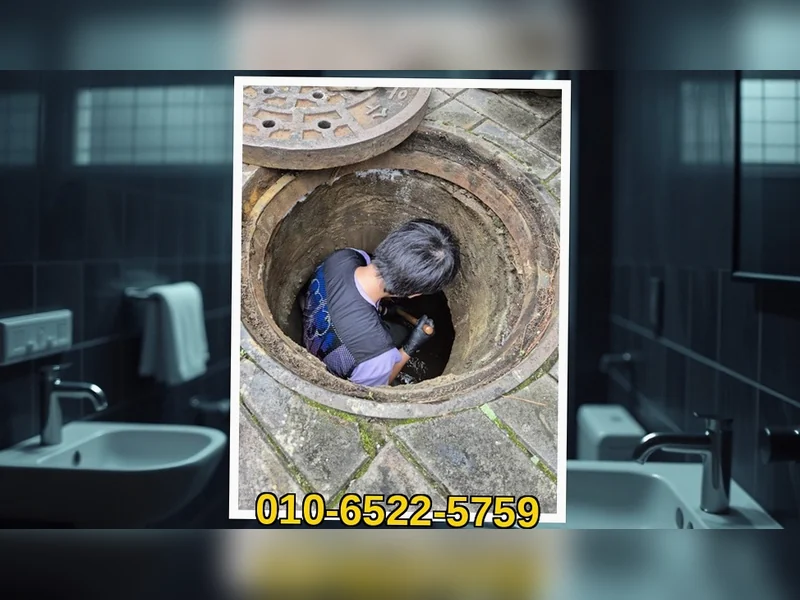 영통 망포동 하수구막힘 업체 비교 블루라인 배관케어 현장 시공 3