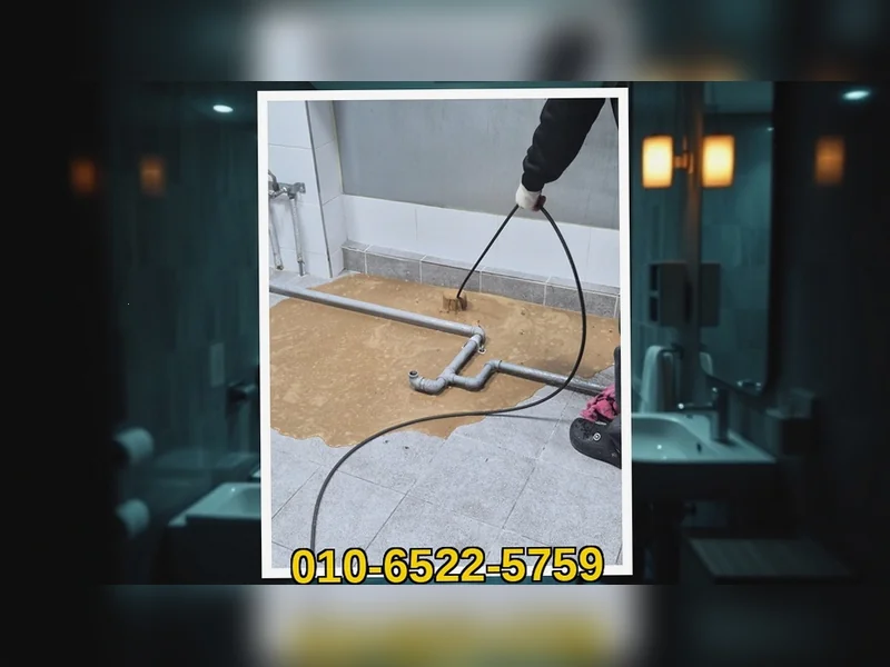 다산 주말 배관막힘 수리접수 블루라인 배관케어 현장 시공 8