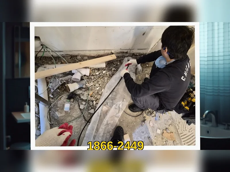 부천 소사동 화장실 하수구막힘 공사 블루라인 배관케어 현장 시공 5