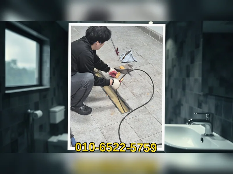 성동구 변기막힘 수리 접수 블루라인 배관케어 현장 시공 8