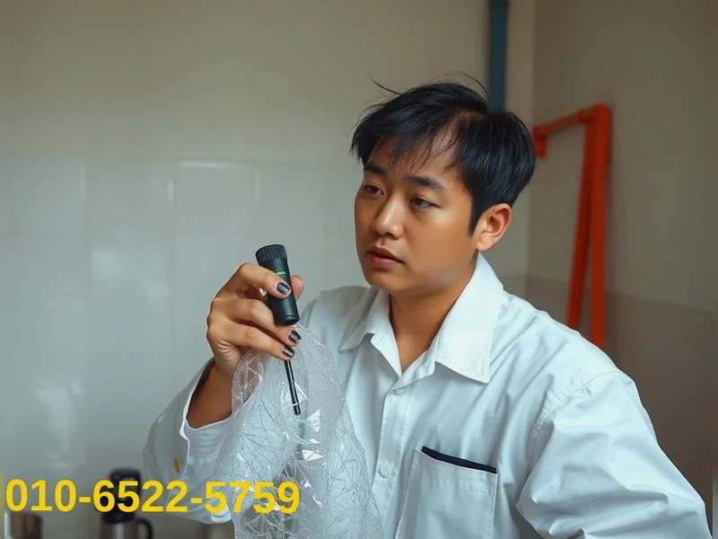 경기광주 도척면 배관막힘 블루라인 배관케어 현장 시공 1